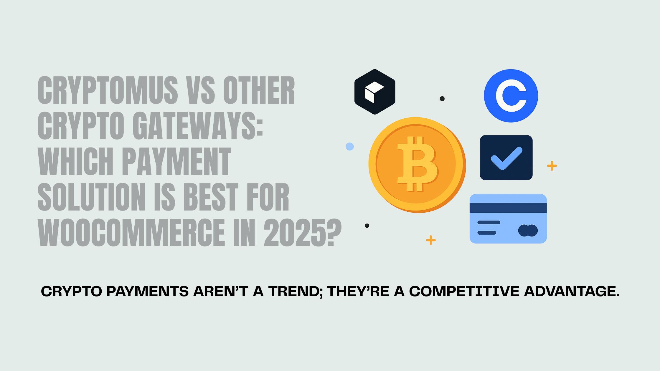 Cryptomus vs Other Crypto Gateways: Which Payment Solution Is Best for WooCommerce in 2025?